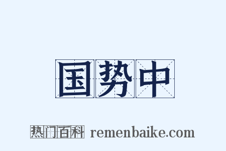 国势中是什么意思的图片
